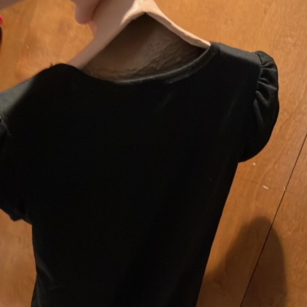 Tempted Black Dress with Pattern Size Medium - Picture 3 of 6